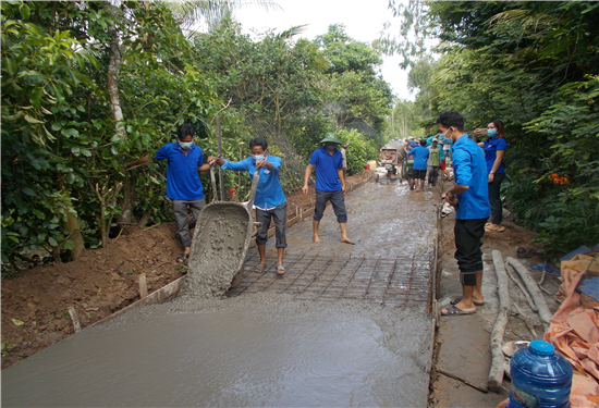 Dấu ấn từ Chiến dịch Thanh niên tình nguyện hè năm 2021 ở huyện Trà Cú