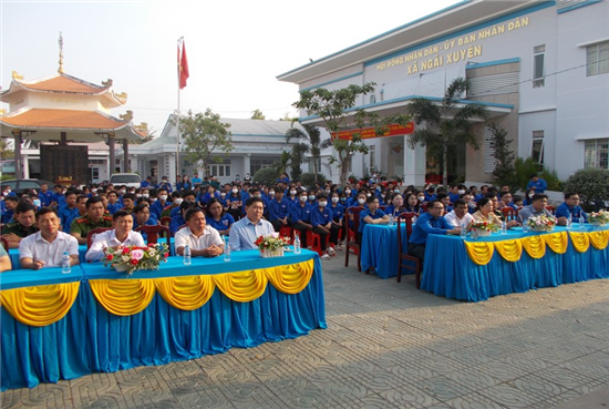 Tỉnh đoàn Trà Vinh: Ra quân Tháng Thanh niên năm 2023 tại huyện Trà Cú